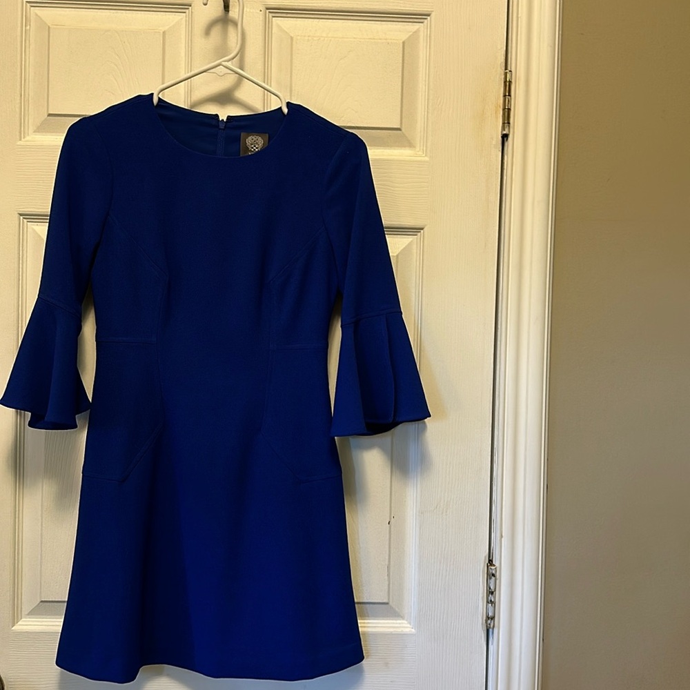 Vince Camuto cobalt blue dress